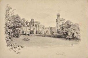 Ansicht von Schloss Babelsberg