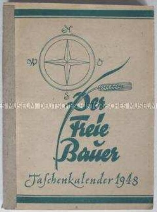 Taschenkalender für Bauern in der sowjetischen Besatzungszone für das Jahr 1948