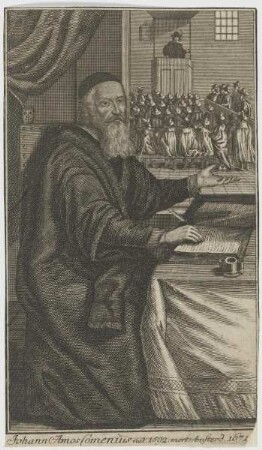 Bildnis des Johann Amos Comenius