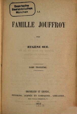 La famille Jouffroy. 3