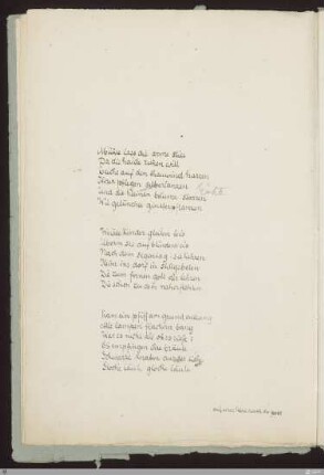Mühle lass die arme still : [SW II: H12(Pilgerfahrten)]; [SW II, S. 34/110-111]