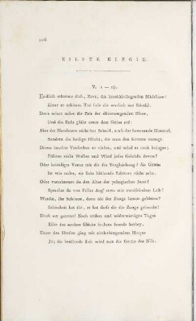 Eilfte Elegie.