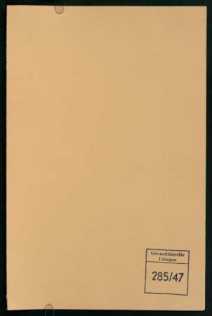 Regina Andreae, Witwe des Dr. Jakob Andreae, Prof. der Hl. Schrift, Universitätskanzlers und Stiftspropsts zu Tübingen: Erbschaftsangelegenheiten : Akten der Freiwilligen Gerichtsbarkeit
