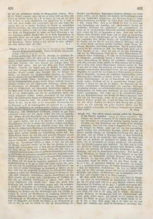 421-422 [Rezension] Pünjer, Bernhard, Grundriss der Religionsphilosophie