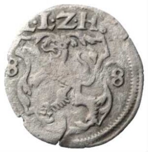 Fundmünze, 4 Heller, 1588