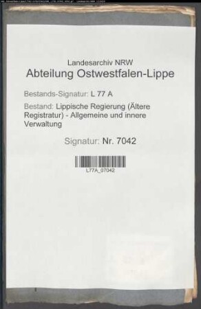 Verbotene Werbung für französische Emigrantentruppen
