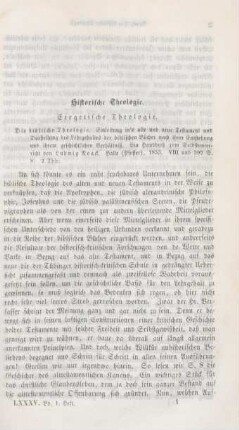 1-18 Exegetische Theologie