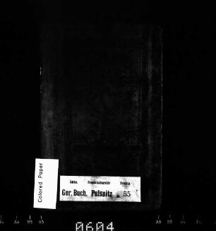 Gerichtshandelsbuch von Ohorn, Meißner Seite, Bd. 2