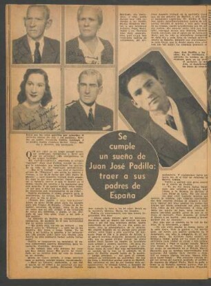 Se cumple un sueño de Juan José Padilla: traer a sus padres de España