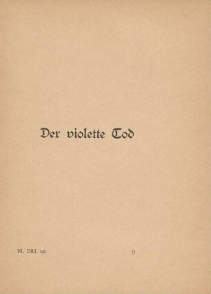 Der violette Tod