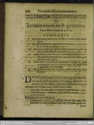 XL. Juramentum an & quatenus haeredibus imponi possit