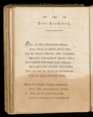 Der Kirchhof.