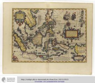 Insulae Indiae Orientalis Praecipuae, In quibus Moluccae celeberrimae sunt