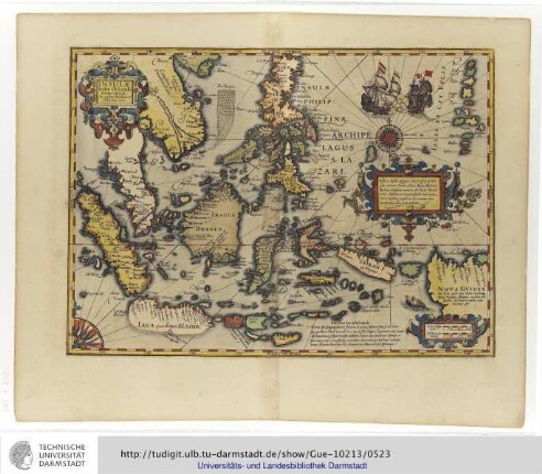 Insulae Indiae Orientalis Praecipuae, In quibus Moluccae celeberrimae sunt
