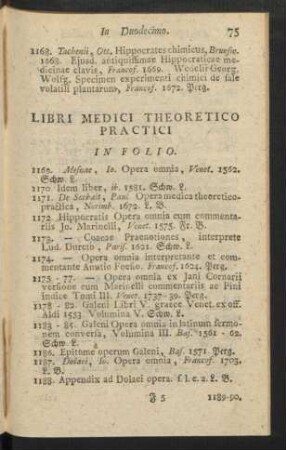Libri Medici Theoretico Practici