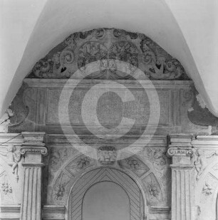 Hauptportal Schloss Halbau