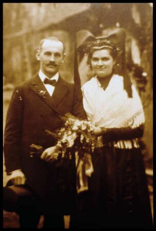 Brautpaar Kromer-Hollenweger