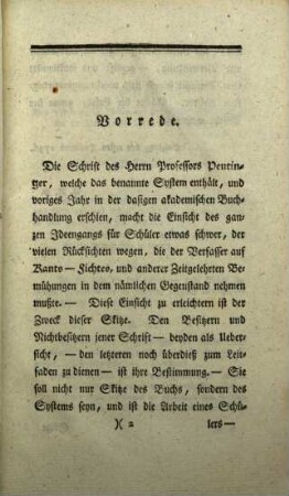 Skitze des Peutingerischen Systems Religion, Offenbarung und Kirche : in der reinen Vernunft aufgesucht