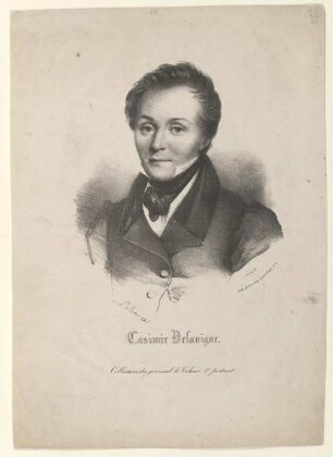 Bildnis des Casimir Delavigne