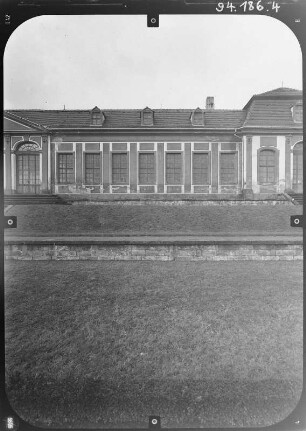 Barockgarten Großsedlitz, Friedrichsschlößchen, obere Orangerie