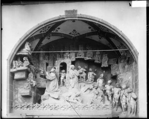 Zeutern Katholische Pfarrkirche Sankt Martin Südseite Ölberg (um 1520)