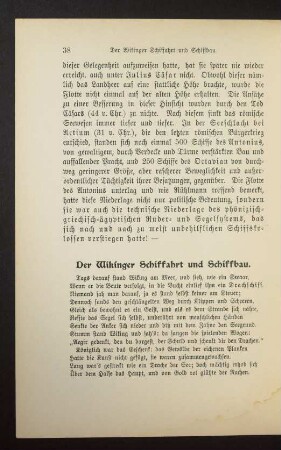 Der Wikinger Schiffahrt und Schiffbau.