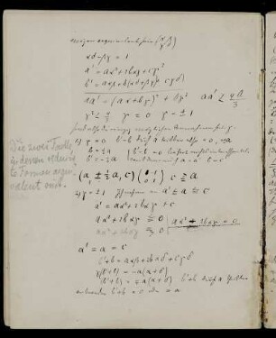 Die zwei Faelle in denen reducirte Formen aequivalent [...]