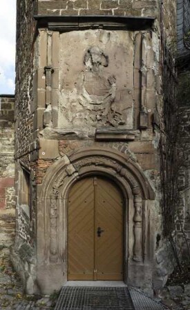 Schloß Mansfeld — Schloß Vorderort — Nordflügel — Portal