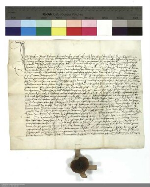 Revers Stephan Schotts bezüglich der Belehnung mit Gütern in Breitensee und Milz durch Johann [II. von Henneberg], Abt von Fulda
