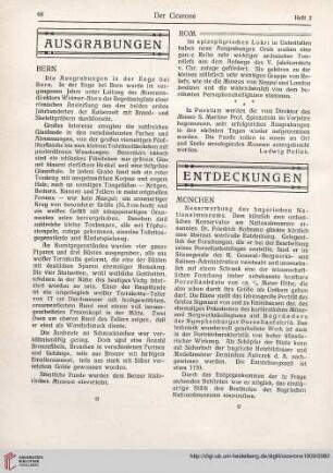 Ausgrabungen