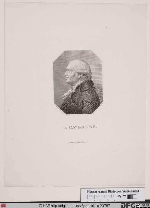 Bildnis Abraham Gottlob Werner
