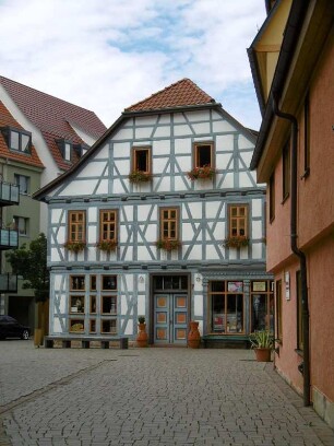 Schmalkalden: Fachwerkhaus in der Altstadt (Stumpelsgasse)
