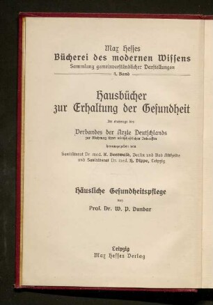 Häusliche Gesundheitspflege