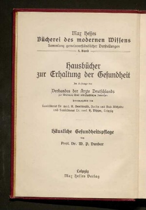 Häusliche Gesundheitspflege