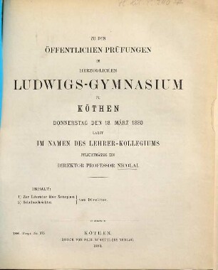 Zur Literatur über Xenophon