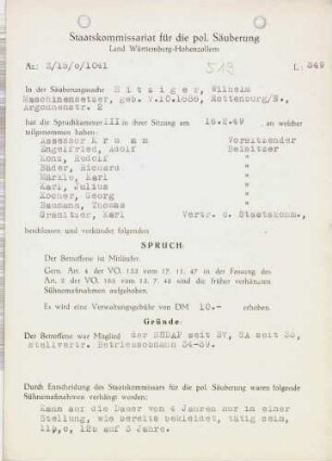 Hitziger, Wilhelm
