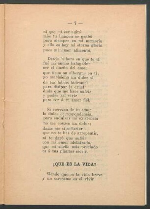 ¿Qué es la vida?