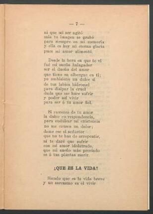 ¿Qué es la vida?