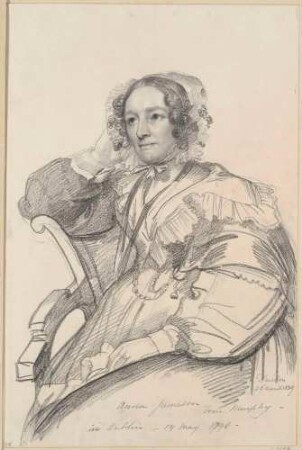 Bildnis Jameson, Anna, geb. Murphy (1794-1860), Schriftstellerin