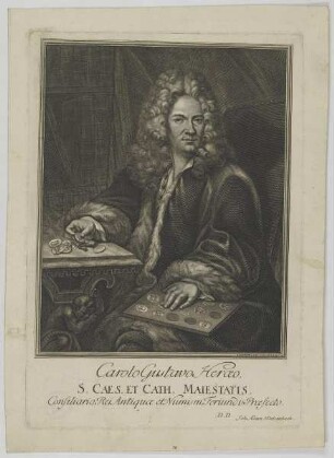 Bildnis des Carolus Gustavus Heraeus