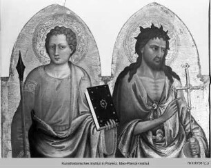 Die Heiligen Thomas und Johannes der Täufer