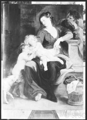 Rubens, Peter Paul: Die heilige Familie mit dem Korb, GK I 7589.