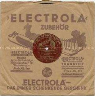 Electrola-Plattenhülle