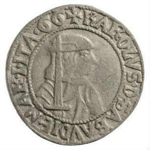Münze, 2 Testoni, vor 1490