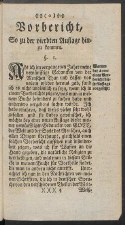 Vorbericht, So zu der vierdten Auflage hinzu kommen