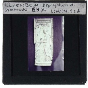 Das Symmachi-Nicomachi Diptychon, Die Symmachi-Tafel