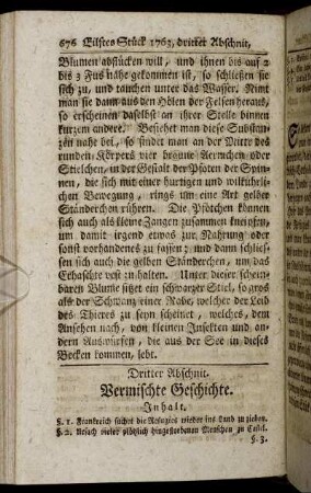 Dritter Abschnitt. Vermischte Geschichte.