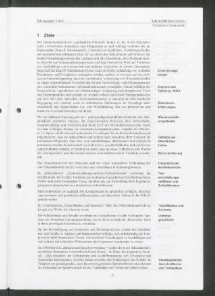 1 Ziele