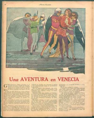 Una aventura en Venecia : Novela corta por George R. Preedy