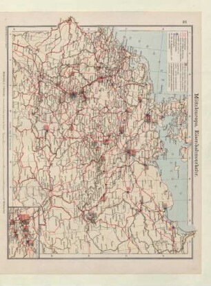 Mitteleuropa, Eisenbahnverkehr